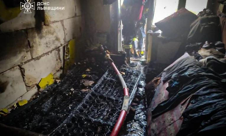 На Львівщині внаслідок пожежі загинули двоє чоловіків