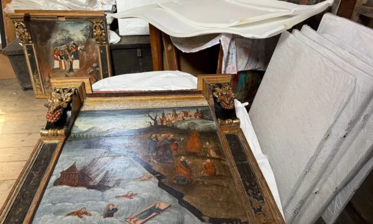 На Львівщині у старовинну церкву Святого Юра в Дрогобичі повернули відреставрований іконостас