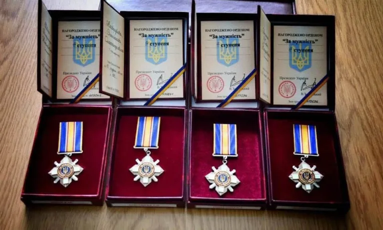 Чотирьох військових з Золочівщини нагородили орденами “За мужність” посмертно
