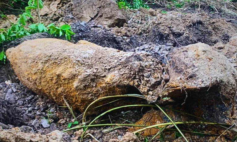 На Львівщині знищили авіаційну бомбу часів Другої світової війни
