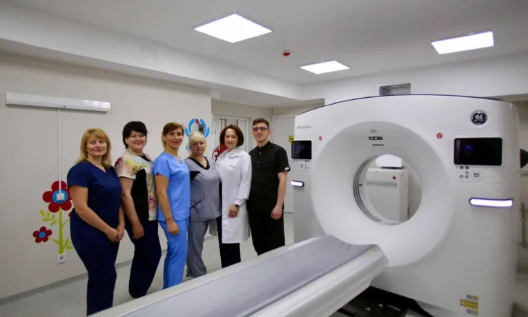 У львівській лікарні “Охматдит” запрацював новий комп’ютерний томограф