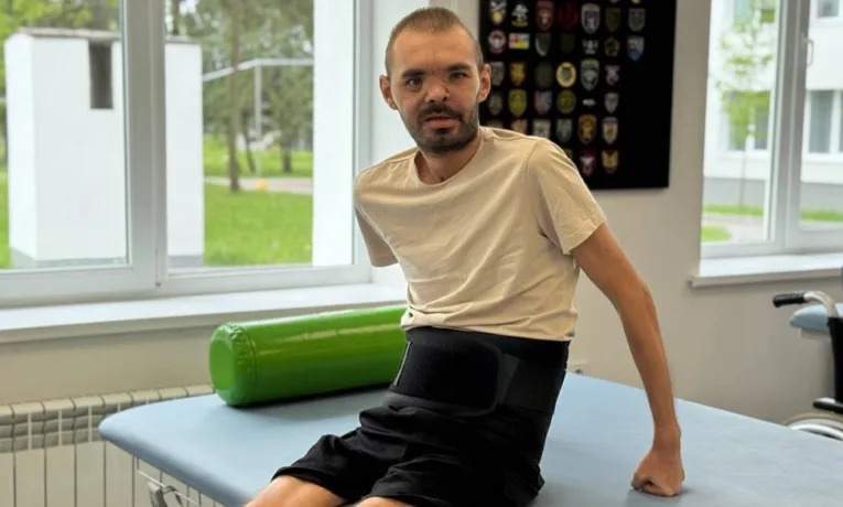 У Львові проходить реабілітацію 33-річний військовий Михайло Вовчина