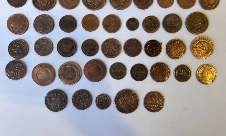 На Львівщині  прикордонники виявили самовар з колекцією старовинних монет