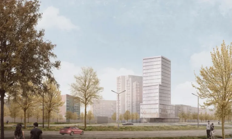 Компанія, якою керує колишній головний архітектор міста, планує звести 17-поверховий готель з офісами на Хмельницького у Львові