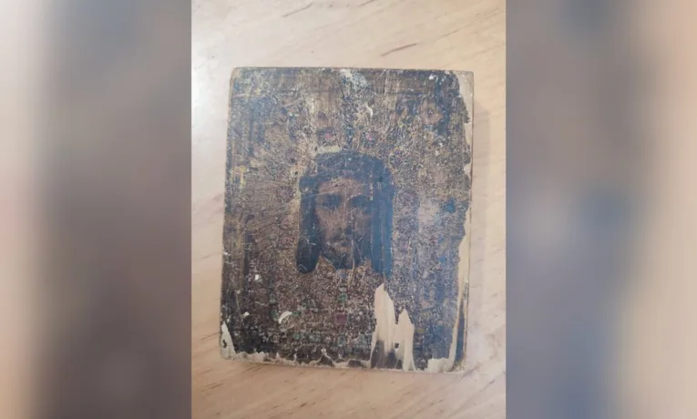 Прикордонники Львівщини виявили ікону, яка може датуватися XIX століттям