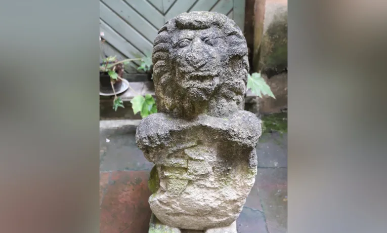 У Львові в дворі музею виставили одного з найстаріших кам’яних левів міста