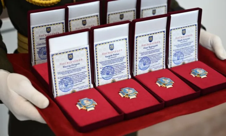 У Львові “Почесним знаком святого Юрія” посмертно нагородили 30 військових