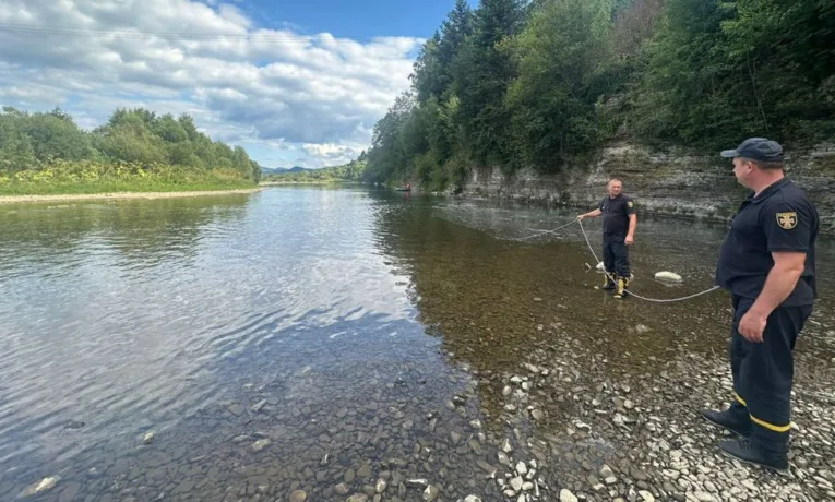 На Львівщині рятувальник потонув, рятуючи жінку і дітей