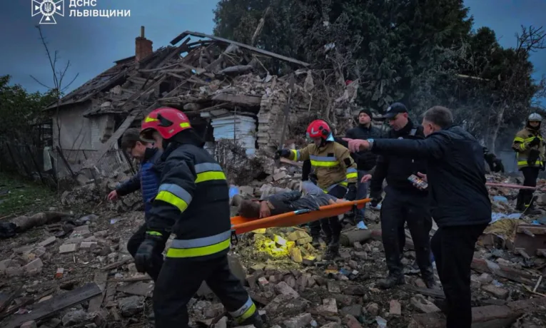 РФ запустила по Львівщині 140 дронів-камікадзе «Шахед» та 23 крилаті ракети