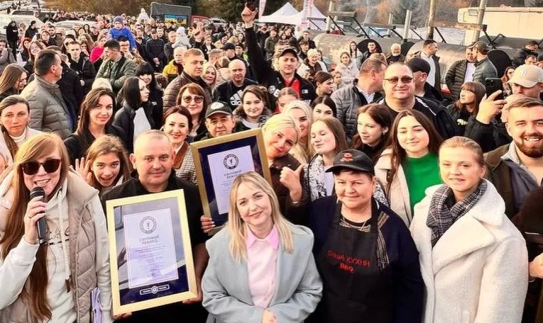 На Львівщині встановили одразу два рекорди з барбекю — один з них світовий