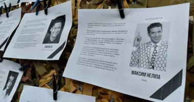 “Пам’ять кричить українською”: у Львові відбулася акція-нагадування про загиблих митців