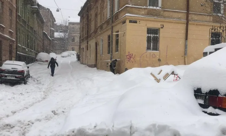 На Львівщині майже 300 населених пунктів залишилися без електропостачання через негоду