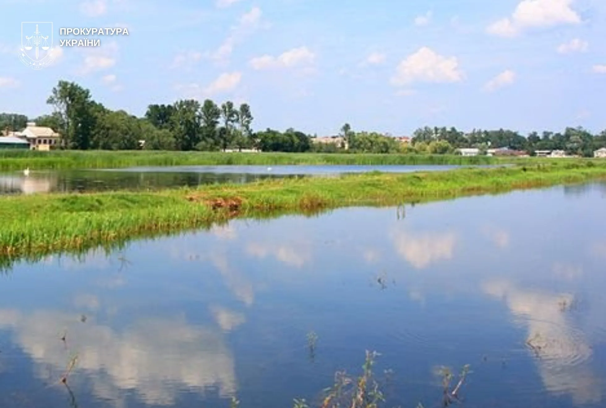 Земельну ділянку з озером у Яворові повернули громаді через порушення орендаря