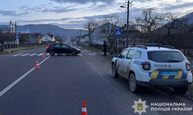 14-річний підліток з Львівщини потрапив до лікарні через ДТП на мотоциклі