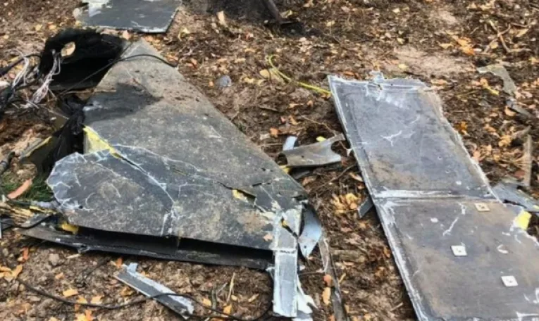 На Львівщині вкотре виявили уламки ворожого дрона