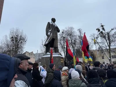 У Львові вшанували Степана Бандеру з нагоди 117-ї річниці його народження (фото)