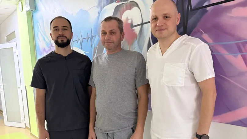 Львівські лікарі врятували чоловіка, серце якого отримувало лише 10% кровопостачання