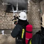 У Шептицькому горіла багатоповерхівка