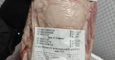 На Львівщині митники виявили у мікроавтобусі яловичину на понад 1 млн грн