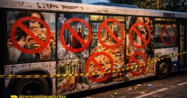 На Львівщині оштрафували рекламодавця за дискримінаційну рекламу на автобусі