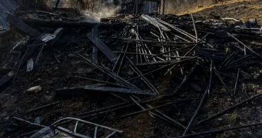 На Самбірщині ліквідували пожежу в господарській будівлі: ніхто не постраждав