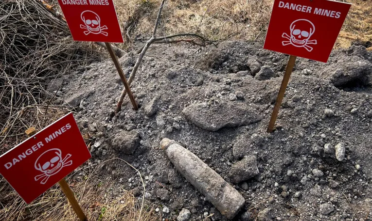 На Львівщині знищили 4 артснаряди та міну часів Другої світової війни