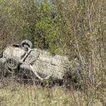 На Львівщині внаслідок ДТП з перекиданням автомобіля постраждала 51-річна жінка