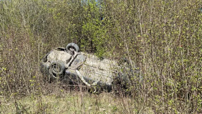 На Львівщині внаслідок ДТП з перекиданням автомобіля постраждала 51-річна жінка