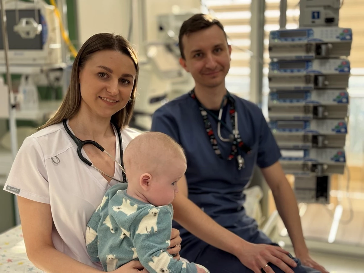 44 дні в реанімації та ще 32 у стаціонарі: у Львові врятували немовля з рідкісним захворюванням