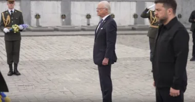 Король Швеції Карл XVI Густав відвідає Львів