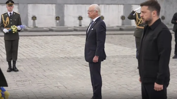 Король Швеції Карл XVI Густав відвідає Львів