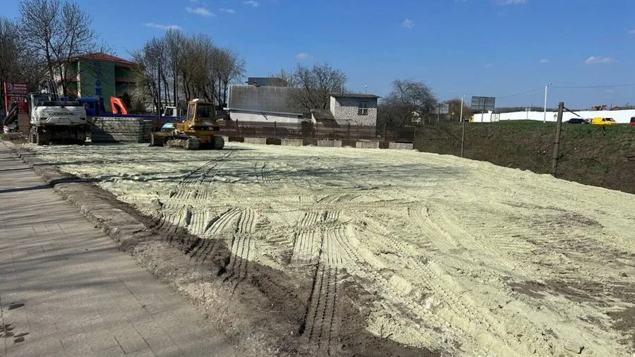 Новий міст на Рясне за 106 мільйонів: на будівництві завершили перший етап робіт