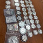 «IN GOD WE TRUST» – львівські митники виявили в поштовому відправленні партію колекційних монет