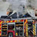 У Лапаївці на Львівщині горів котеджний будинок