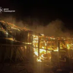 У Львівському районі вночі горіло приватне господарство: рятувальники запобігли поширенню вогню
