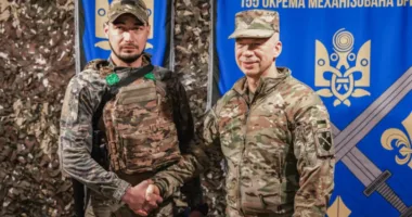 Військового зі Львівщини відзначили «Срібним Хрестом» Головнокомандувача ЗСУ