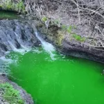 У Львові міські служби перевірили річку Зубра після інформації про зміну кольору води