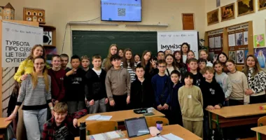 Понад 56 тисяч школярів з усієї країни прослухали спеціальні уроки від медиків про вакцинацію