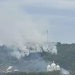 У Великих Грибовичах ліквідували масштабну пожежу на пагорбі