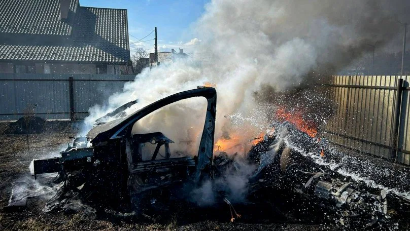 На Львівщині судили матір хлопчика, який підпалив сухостій і спричинив пожежу Tesla
