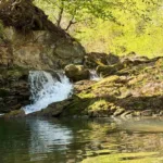 У Бориславі посеред міста ховається унікальний водоспад на річці Тисмениця