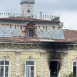 У центрі Львова горіла кам’яниця (відео)