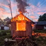 На Львівщині під час пожежі в літній кухні загинув 59-річний чоловік
