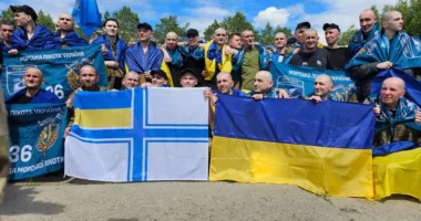 Під час обміну полоненими додому повернулися п’ятеро захисників зі Львівщини
