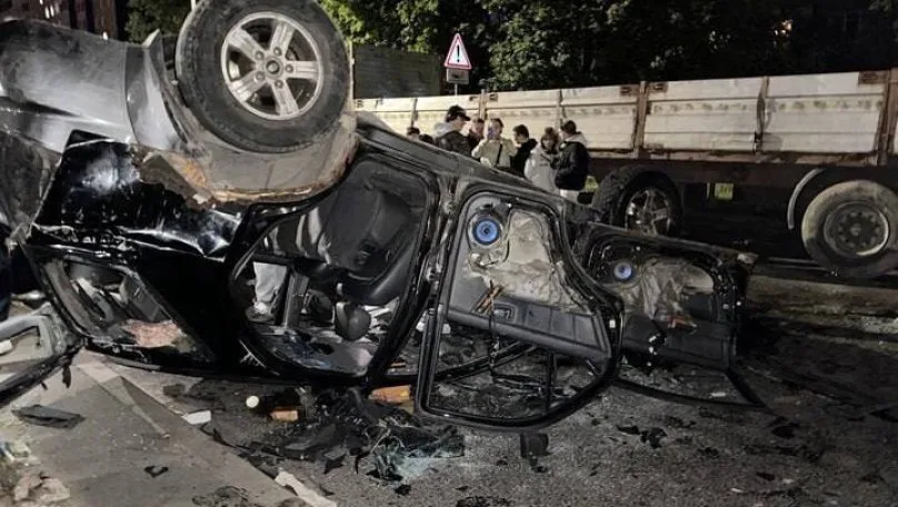 На Сихові у Львові перекинули автомобіль ТЦК: поліція встановлює учасників інциденту