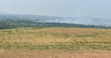 На Львівщині четвертий день гасять масштабну пожежу на торфовищах