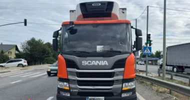 Поблизу Львова вантажівка SCANIA збила 5-річну дівчинку на пішохідному переході