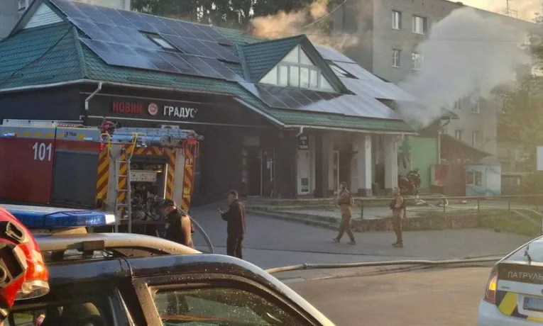 У Львові під час пожежі в аптеці загинув чоловік