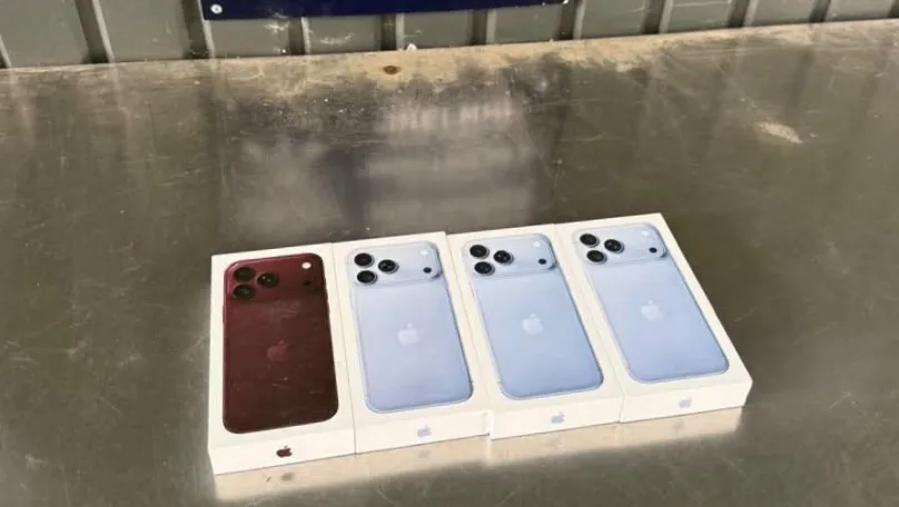 Львівські митники виявили чергову контрабанду iPhone 18 на 840 тисяч гривень