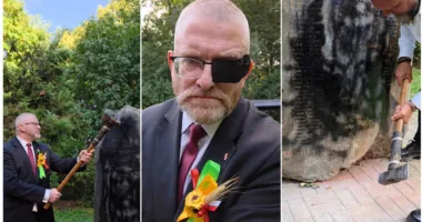 Проросійський польський політик зруйнував пам’ятник УПА. Україна вимагає правових наслідків